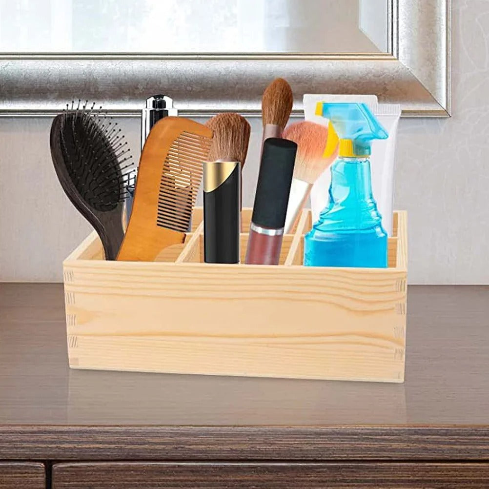 Boîte de rangement en bois pour bijoux parfums cosmétiques bureau cuisine accessoires salle de bain bureau écologique durable - lebois-eco.com