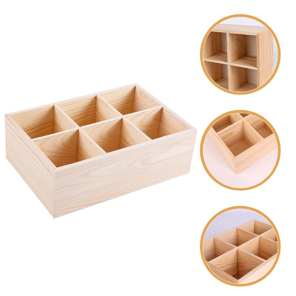 Boîte de rangement en bois pour bijoux parfums cosmétiques bureau cuisine accessoires salle de bain bureau écologique durable - lebois-eco.com