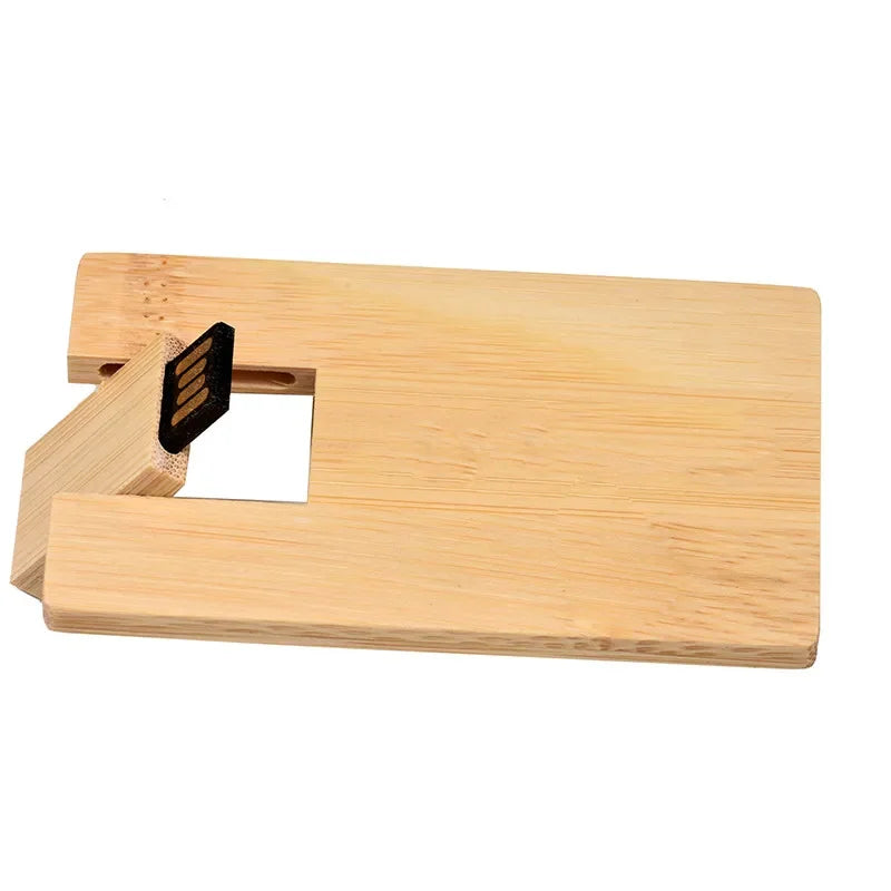 Clé usb bois carte noyer érable rose bambou personnalisable custom logo prénom entreprise cadeau high tech anniversaire film mariage mp3 photo fichier durable - lebois-eco.com
