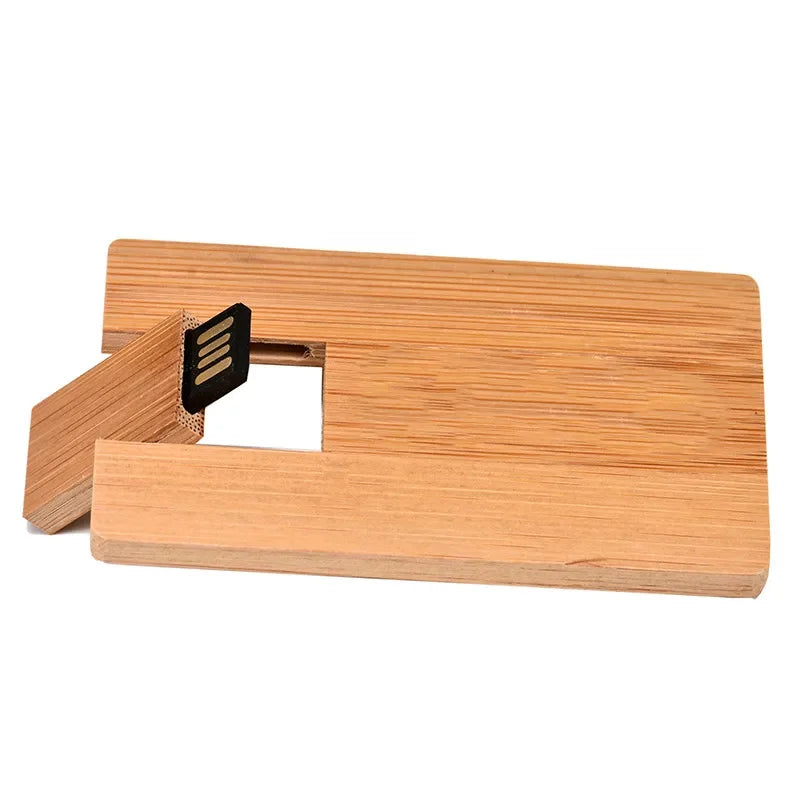 Clé usb bois carte noyer érable rose bambou personnalisable custom logo prénom entreprise cadeau high tech anniversaire film mariage mp3 photo fichier durable - lebois-eco.com