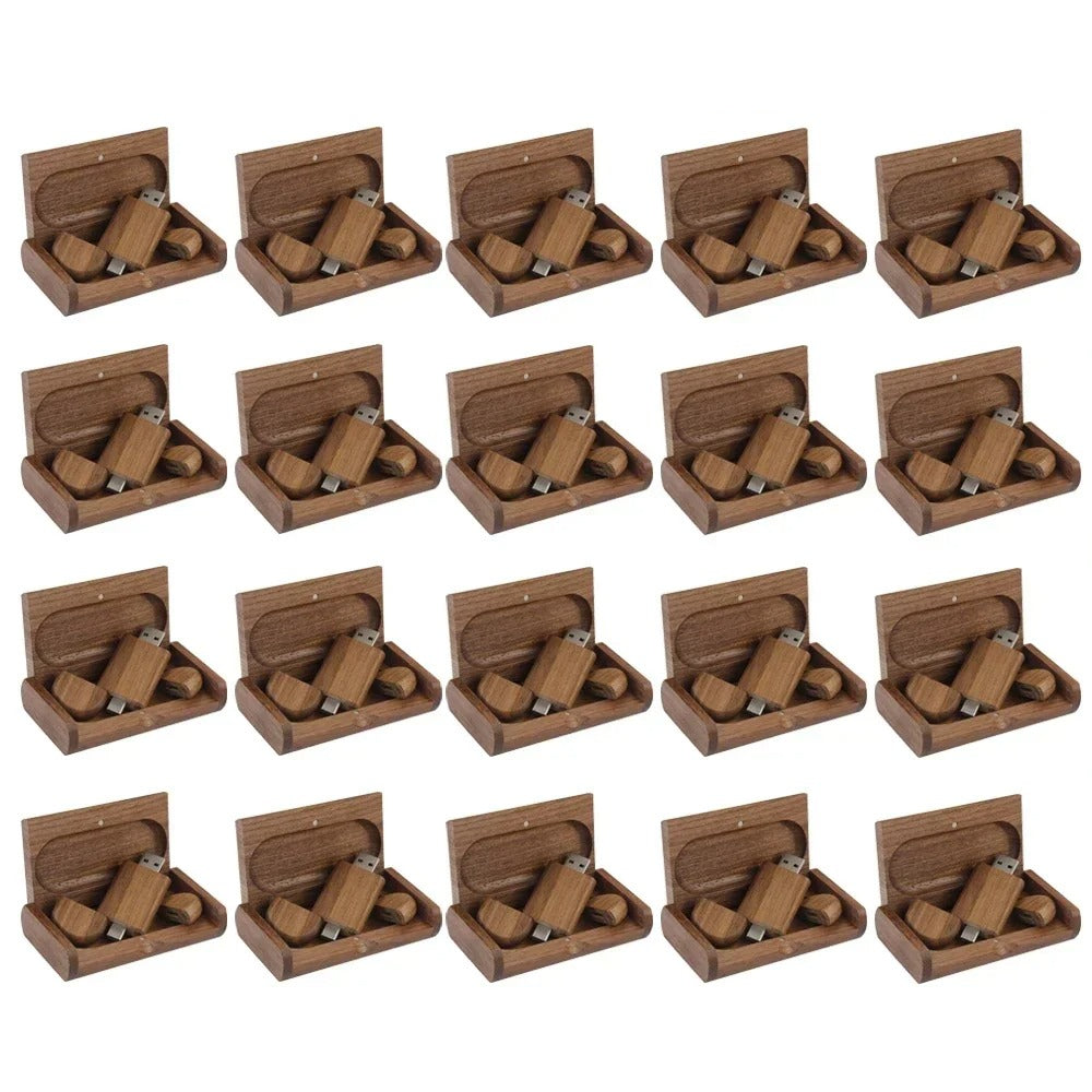 Coffret clé usb bois 2 en 1 usb 3 type c personnalisable vente en gros érable noyer bambou logo entreprise promotion professionnels photographe cadeau goodies durable - lebois-eco.com