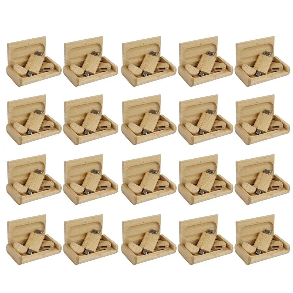 Coffret clé usb bois 2 en 1 usb 3 type c personnalisable vente en gros érable noyer bambou logo entreprise promotion professionnels photographe cadeau goodies durable - lebois-eco.com