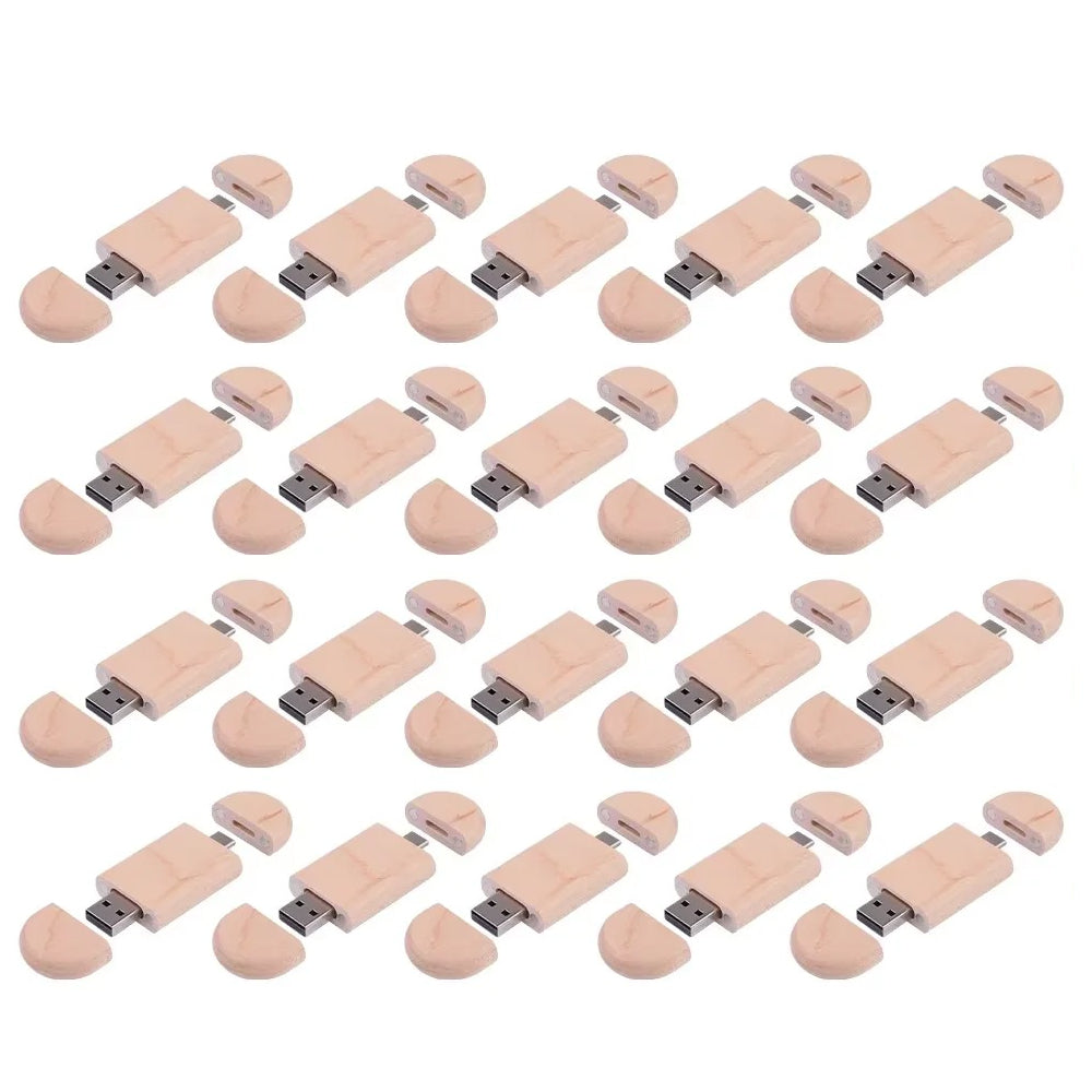 Coffret clé usb bois 2 en 1 usb 3 type c personnalisable vente en gros érable noyer bambou logo entreprise promotion professionnels photographe cadeau goodies durable - lebois-eco.com