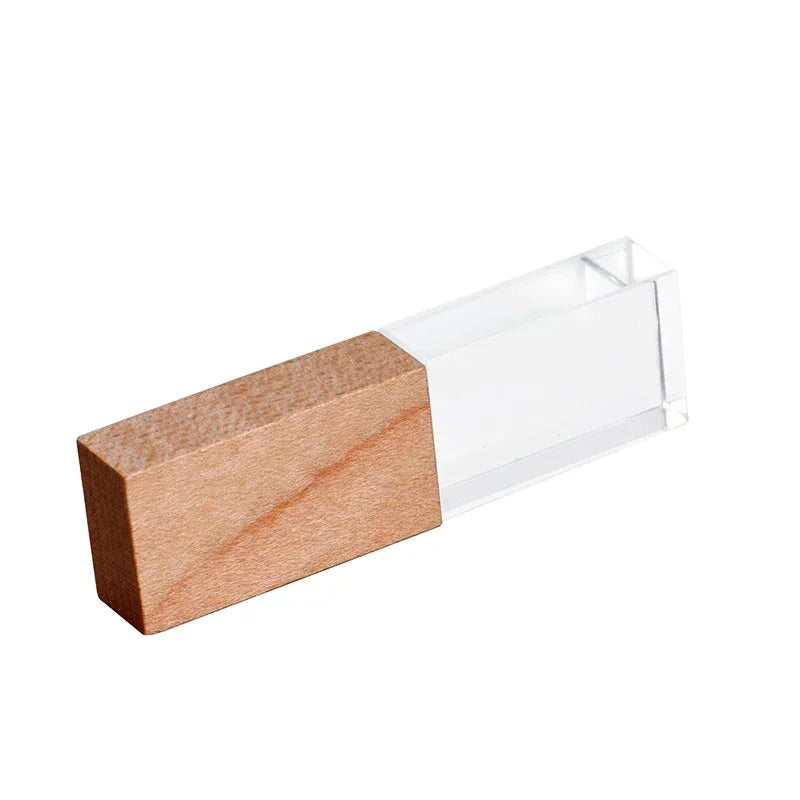 Coffret clé usb bois noyer érable bambou quartz personnalisable custom logo prénom entreprise cadeau goodies photographe anniversaire mariage durable - lebois-eco.com