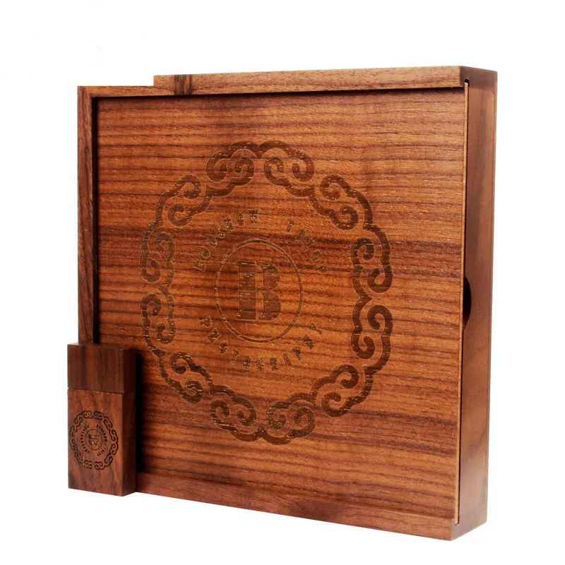 Coffret personnalisable album box photo clé usb bois bambou logo custom gratuit cadeau mariage noël anniversaire durable environnement écologique - lebois-eco.com