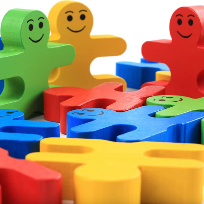 Jeu équilibre bloc à empiler en bois pour enfants multicolore personnage affreux jojo cadeau anniversaire noël écologique durable - lebois-eco.com