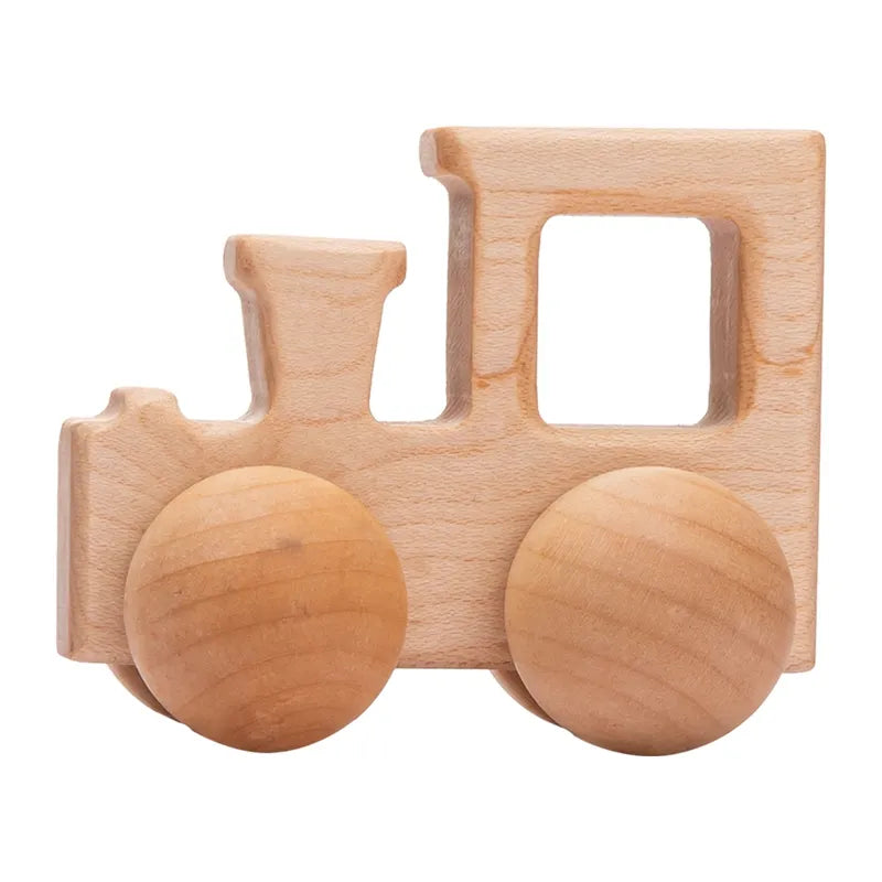 Jouet petite voiture train bébé bois hêtre artisanal fait main cadeau noël anniversaire éveil éducation écologique renouvelable durable - lebois-eco.com