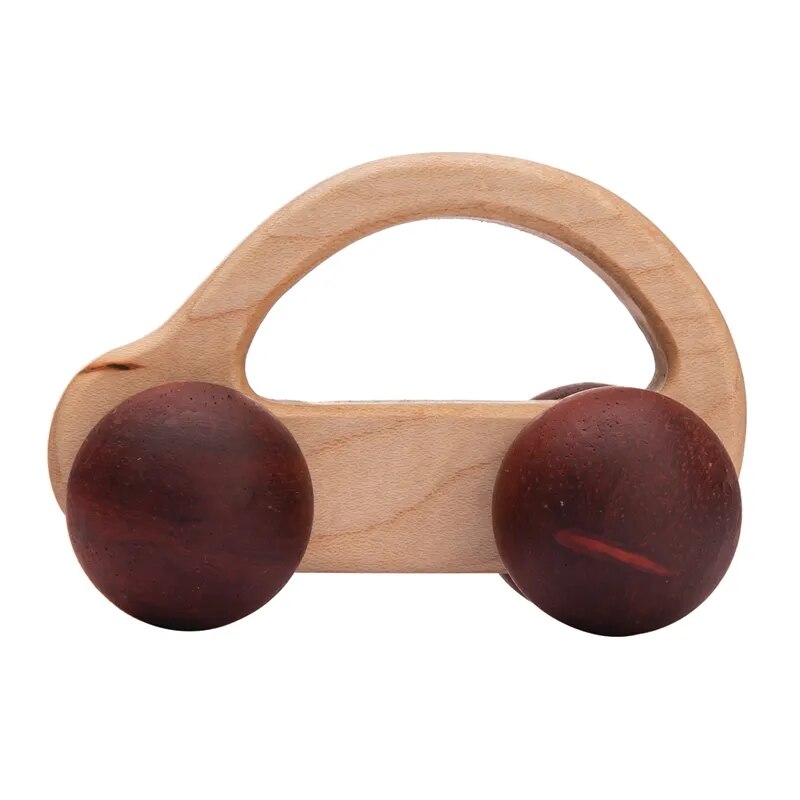 Jouet petite voiture train bébé bois hêtre artisanal fait main cadeau noël anniversaire éveil éducation écologique renouvelable durable - lebois-eco.com