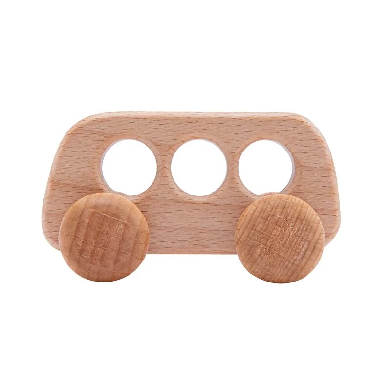 Jouet petite voiture train bébé bois hêtre artisanal fait main cadeau noël anniversaire éveil éducation écologique renouvelable durable - lebois-eco.com