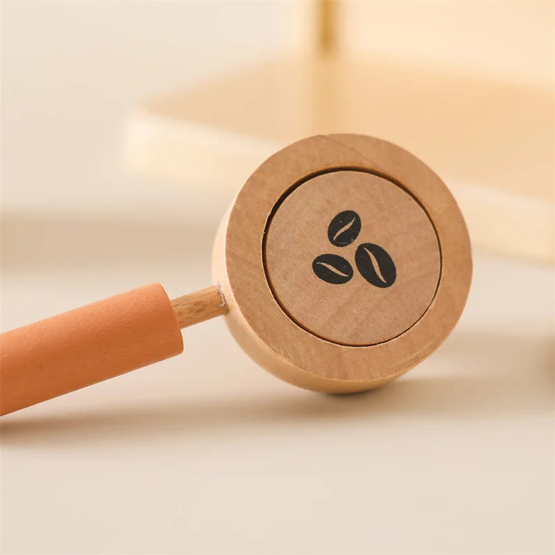 Machine à café expresso jouet en bois massif pour enfants développement éducatif imagination et coordination cadeau noël durable - lebois-eco.com