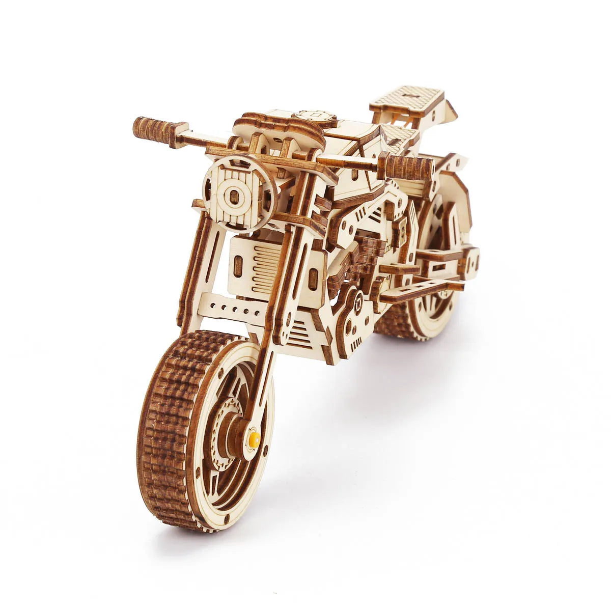 Maquette modélisme bois moto harley davidson sport jouet do it yourself assemblage construction fait main cadeau noël enfant adolescent adulte durable écologique - lebois-eco.com