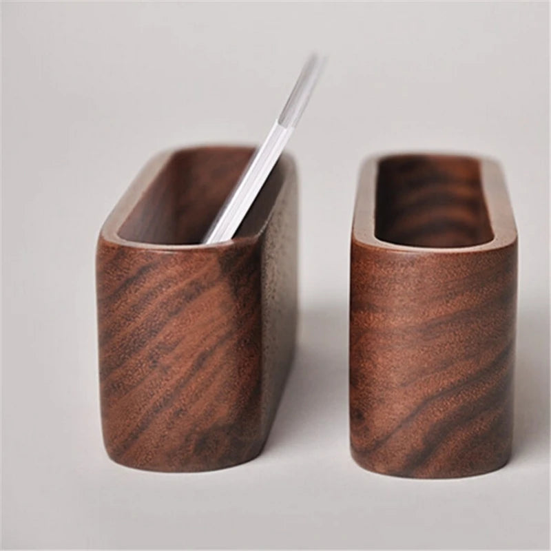 Porte cartes visite bois bambou hêtre noyer intérieur bureau travail professionel art déco maison support fournitures accessoires papeterie durable écologique - lebois-eco.com