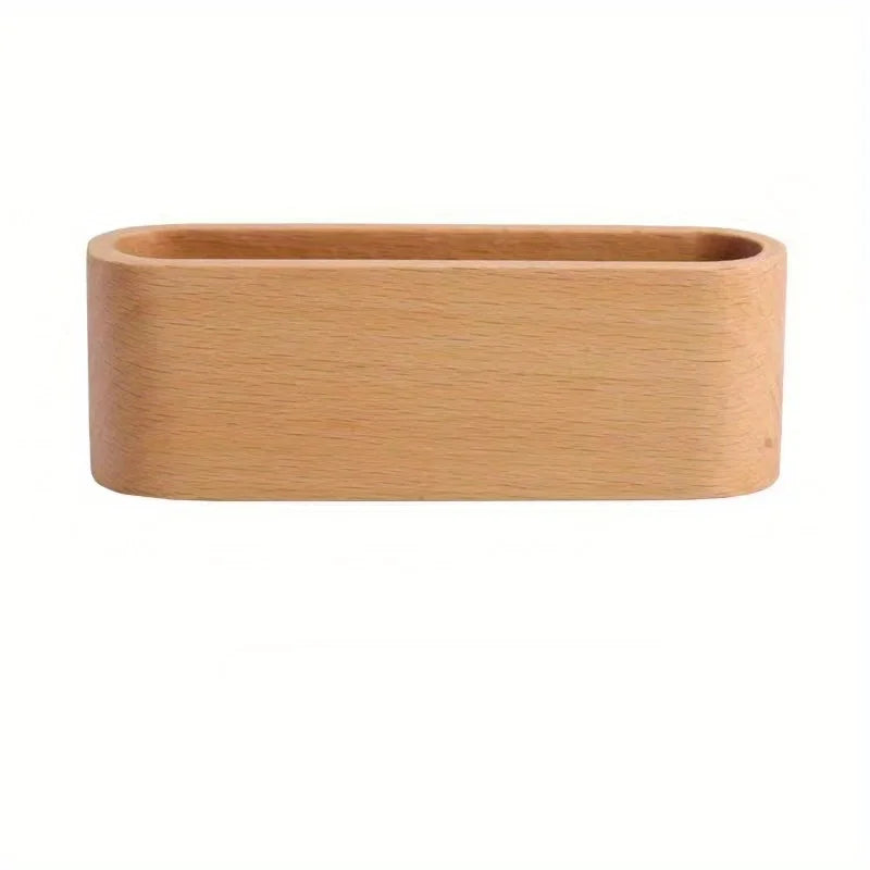Porte cartes visite bois bambou hêtre noyer intérieur bureau travail professionel art déco maison support fournitures accessoires papeterie durable écologique - lebois-eco.com