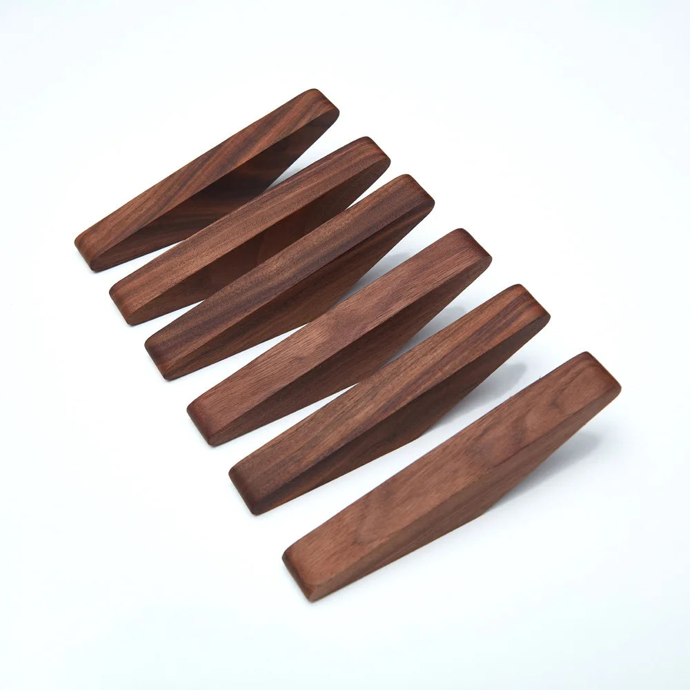 Porte manteau bois mural à fixer chêne noyer rangement décoration maison intérieur salon entrée écologique durable - lebois-eco.com