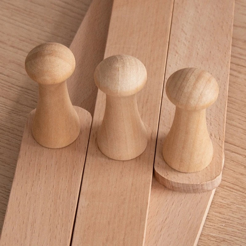 Porte manteau extensible accordéon à visser bois décoration rangement maison intérieur cuisine entrée écologique durable - lebois-eco.com