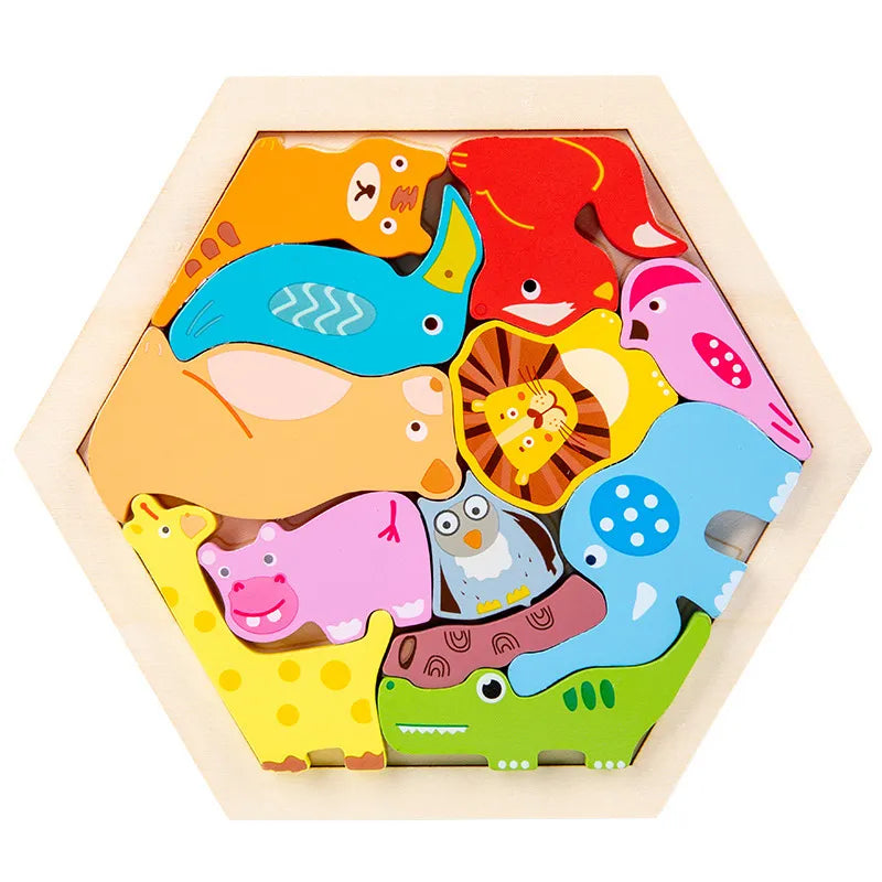 Puzzle enfant bois éveil bébé développement éducatif animaux voiture fruit dinosaure cadeau noël anniversaire écologique durable - lebois-eco.com