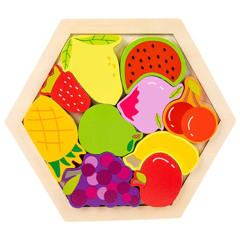 Puzzle enfant bois éveil bébé développement éducatif animaux voiture fruit dinosaure cadeau noël anniversaire écologique durable - lebois-eco.com