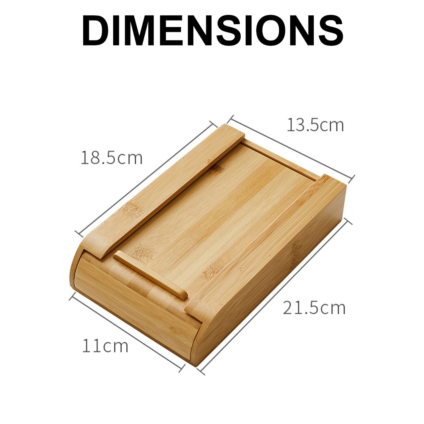 Tiroir rangement caché en bois bambou noyer à coller sous bureau table maison décoration intérieur écologique durable - lebois-eco.com
