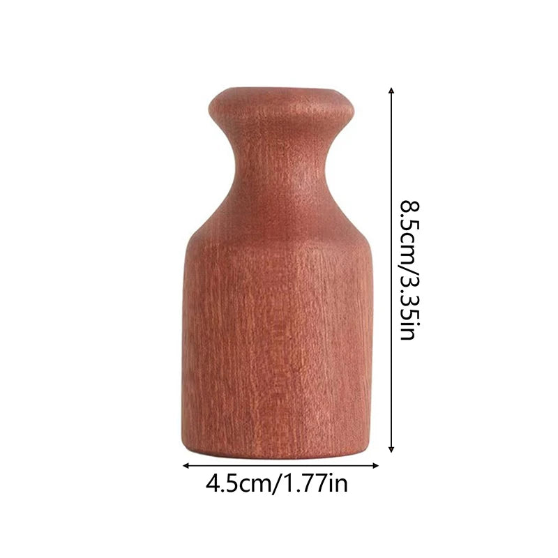 Vase bois bambou fleurs sèches décoration maison intérieur table bureau art plantes durable écologique - lebois-eco.com