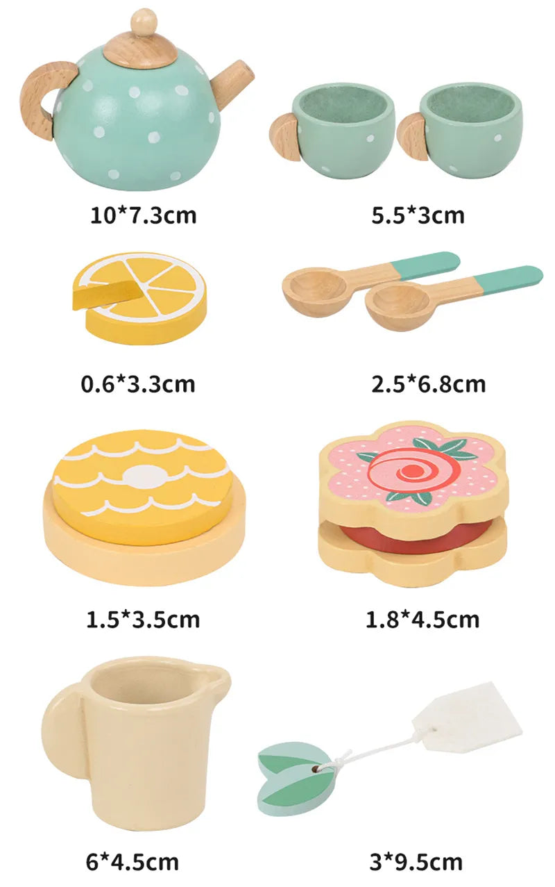 service thé bois jouet jeu enfant cadeau noël anniversaire fille éveil éducatif cuisine durable écologique renouvelable - lebois-eco.com