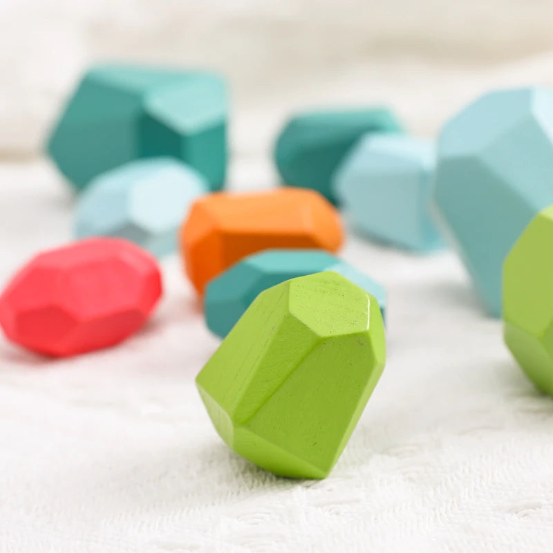 Bloc construction bois silicone multicolore éveil bébé enfant jouet jeu équilibre cadeau anniversaire Noël environnement écologique renouvelable responsable - lebois-eco.com