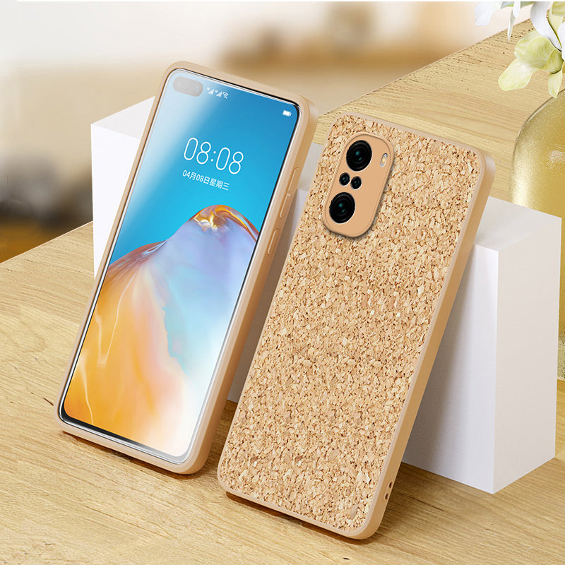 Coque protection liège naturel silicone antichoc Xiaomi Mi 11 Lite 11 Ultra POCO F3 Redmi Note 10 Pro 10S F2 4G 5G renouvelable écologique environnement responsable - lebois-eco.com