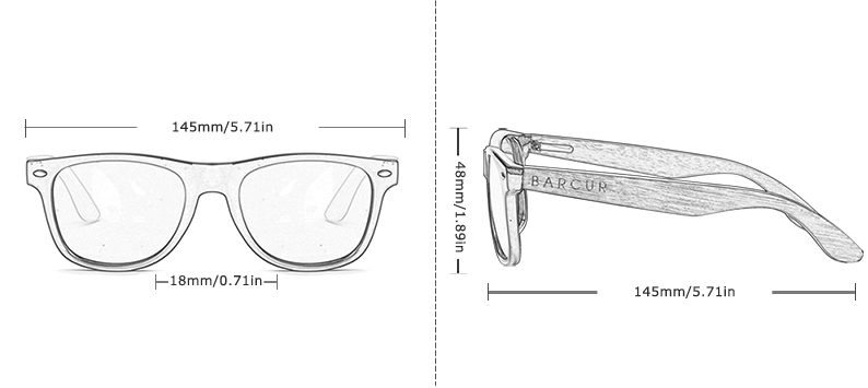 Lunettes soleil bois noyer naturel bambou polarisé uv400 unisex TAC box rangement microfibre été vacances style rétro wayfarer rayban mode beauté accessoires écologie environnement renouvelable responsable - lebois-eco.com.jpg