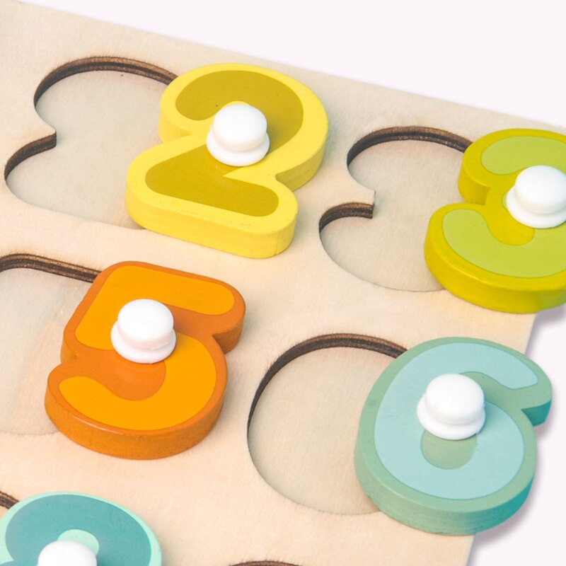 Puzzle en bois éducatif pour enfants
