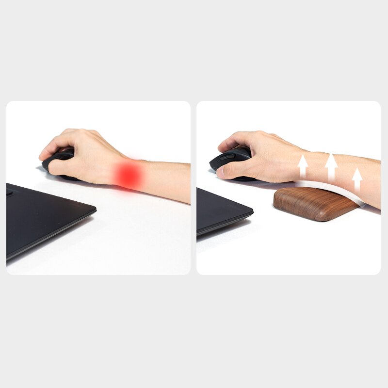Repose poignet bois ergonomique souris ordinateur macbook apple pc portable médical articulation bureau environnement écologique responsable durable renouvelable - lebois-eco.com