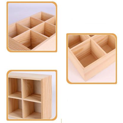 Boîte de rangement en bois pour bijoux parfums cosmétiques bureau cuisine accessoires salle de bain bureau écologique durable - lebois-eco.com