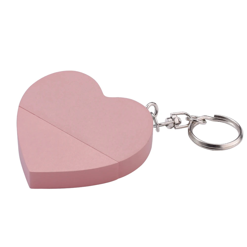 Clé usb forme coeur porte clé bois bambou multicolore personnalisable logo texte cadeaux promotion entreprise mariage photographe goodies durable - lebois-eco.com