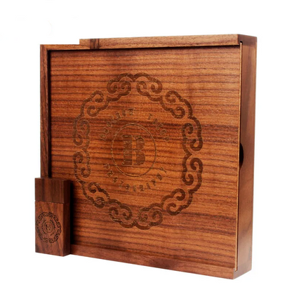 Coffret personnalisable album box photo clé usb bois bambou logo custom gratuit cadeau mariage noël anniversaire durable environnement écologique - lebois-eco.com