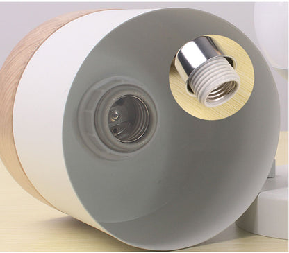 Lampe suspendue plafonnier bois bambou nordique minimaliste décoration intérieur luminaire E27 lumière ampoule renouvelable environnement écologie responsable - lebois-eco.com