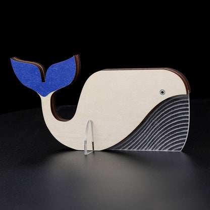 Lampe veilleuse led bois fait main gravure laser animaux pélican toucan baleine chambre enfant bébé cadeau naissance accouchement anniversaire environnement écologie renouvelable responsable - lebois-eco.com