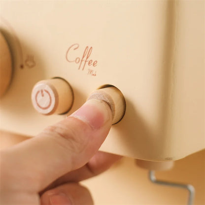 Machine à café expresso jouet en bois massif pour enfants développement éducatif imagination et coordination cadeau noël durable - lebois-eco.com