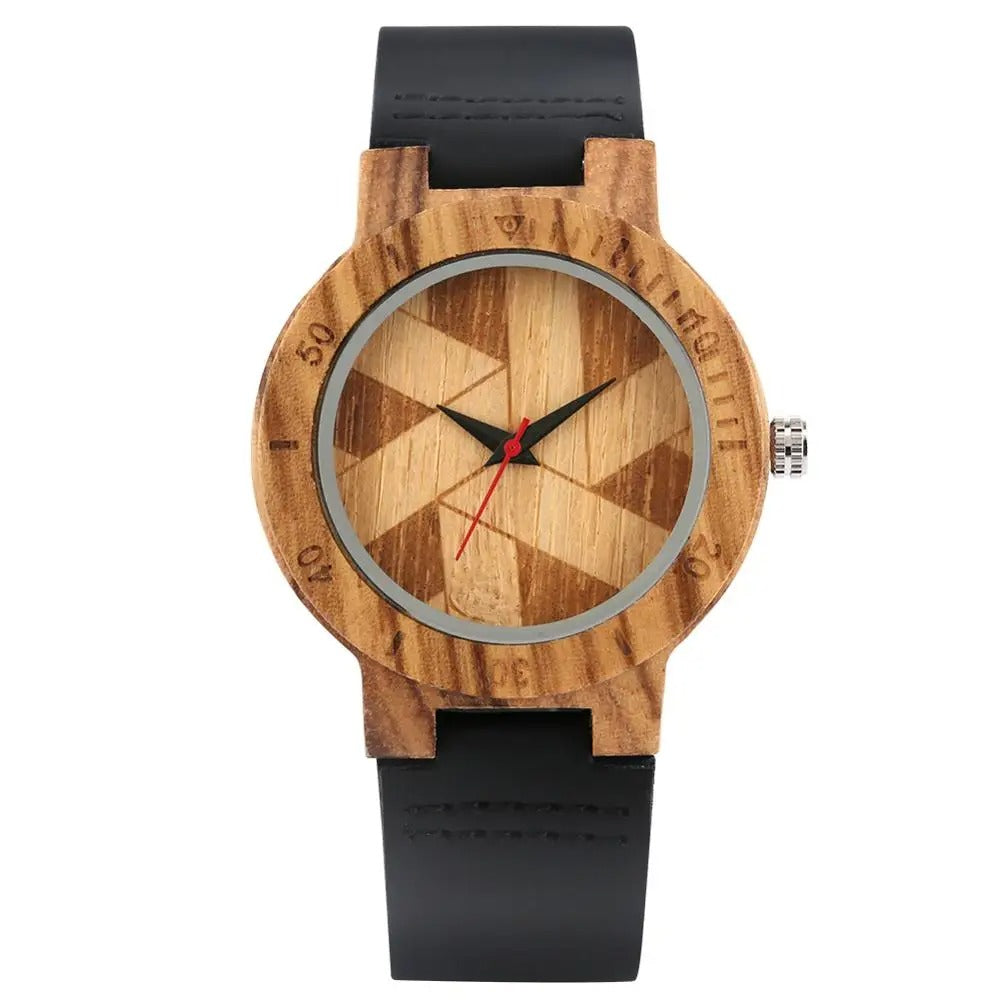 Montre en bois pour femme – modèle fin, léger et élégant, accessoire naturel et tendance