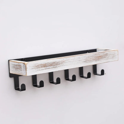 Porte manteau clés organiseur mural support bois entrée salon salle de bain cuisine décoration rangement intérieur maison durable - lebois-eco.com