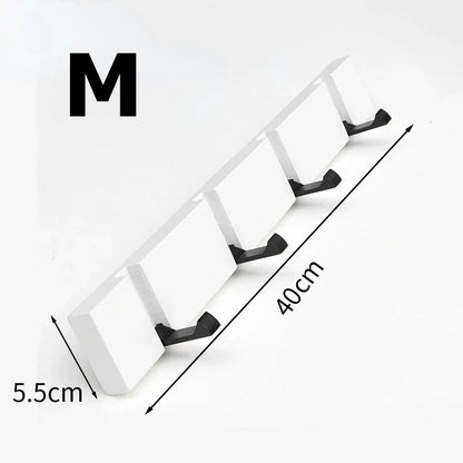 Porte-manteau mural rétractable bois naturel aluminium à fixer aménagement rangement maison entrée salon chambre à coucher écologique durable - lebois-eco.com