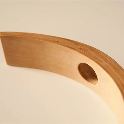 Présentoir porte bouteille de vin en bois bambou équilibre parfait dressage table maison restaurant hôtel durable - lebois-eco.com