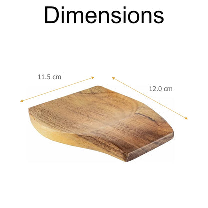 Repose cuillère bois accessoire cuisine repas salle à manger porte couvert couteau fourchette baguette diner écologique durable - lebois-eco.com