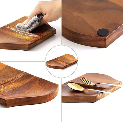 Repose cuillère bois format double accessoire cuisine repas porte couvert couteau fourchette baguette diner écologique durable - lebois-eco.com