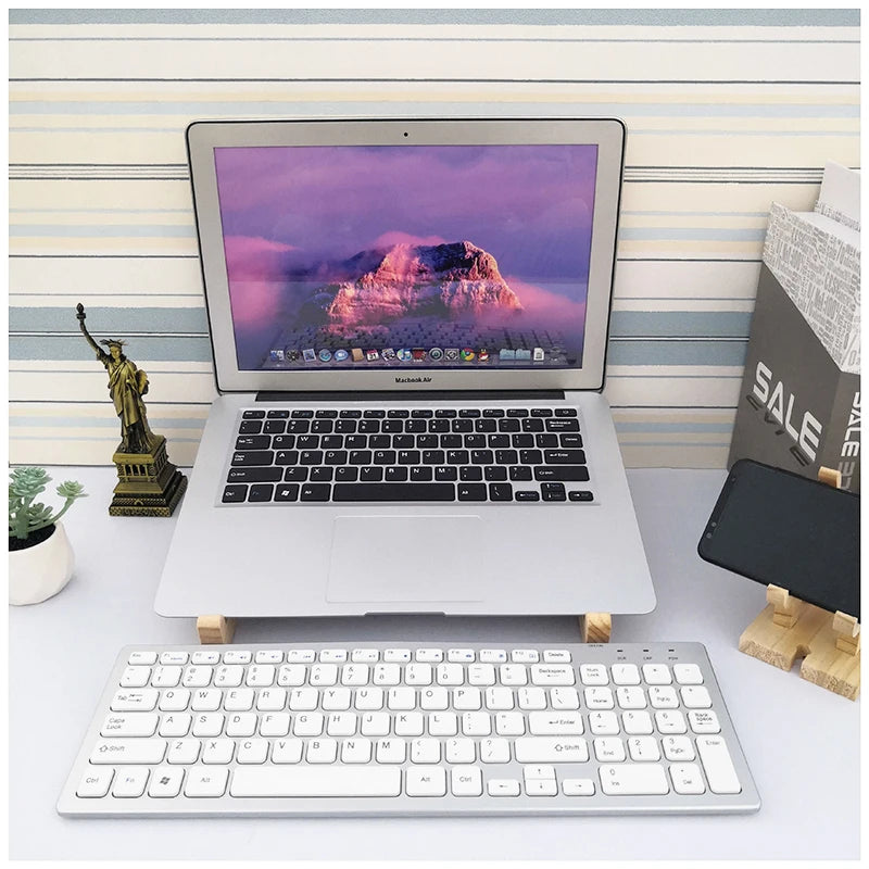 Support bois universel bambou simple ordinateur portable tablette macbook apple samsung acer asus xiaomi sony 12 13 14 15 16 17 écologique durable - lebois-eco.com