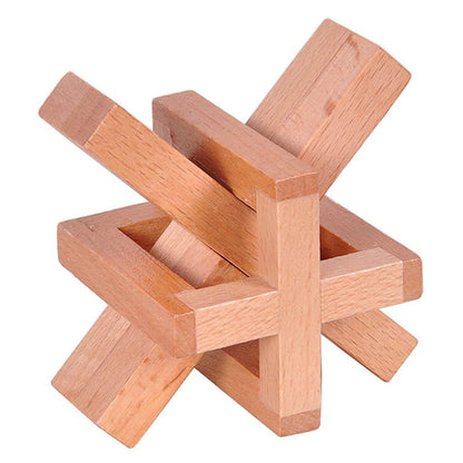 Casse tête chinois bois hêtre enfant jeux jouet cadeau anniversaire noël fête environnement renouvelable écologique responsable - lebois-eco.com
